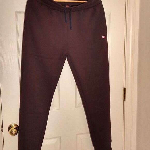 New Norway 1963 Designer Sweatsuit (Beige) Jacket (XL) Pants (L) - Picture 9 of 12